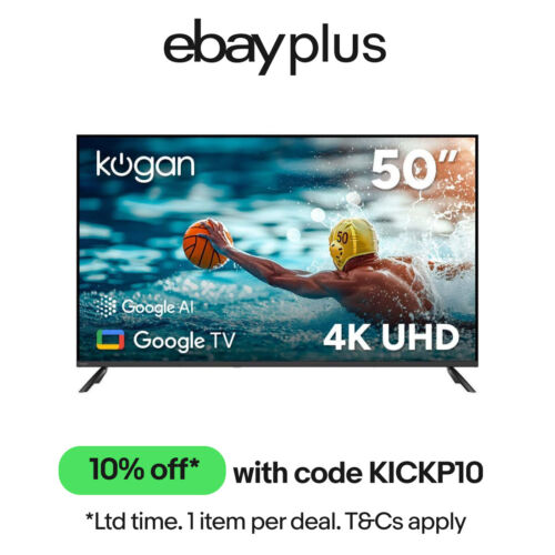 Kogan 50" LED 4K Smart AI Google TV